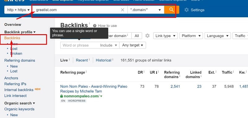 Lấy links từ đối thủ bạn bằng Ahrefs