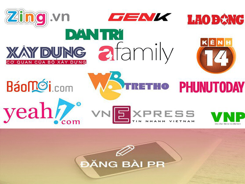 Dịch vụ Booking Báo Chí Media - PR báo chí 【>300 Trang Báo】 1 Dịch vụ Book báo PR