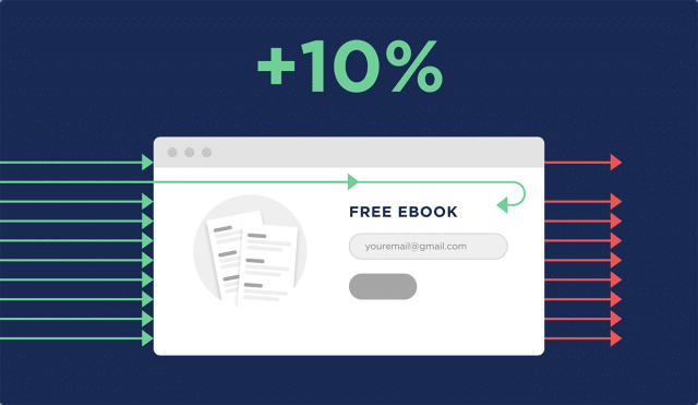Bounce rate là gì? 15 cách khắc phục tỷ lệ thoát trang hiệu quả 13 Sử dụng cửa sổ bật lên có ý định thoát