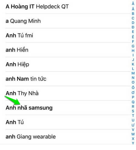 Cách xóa danh bạ trên Iphone