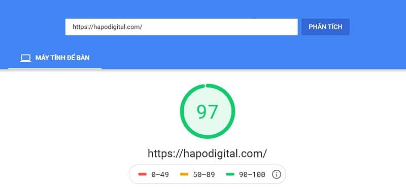 Google Speed Insight HapoDigita