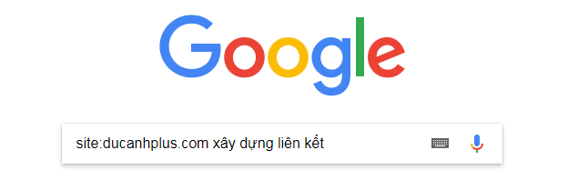 Toán tử tìm kiếm của google