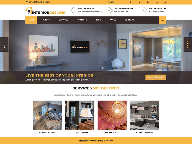thiết kế website kiến trúc 4