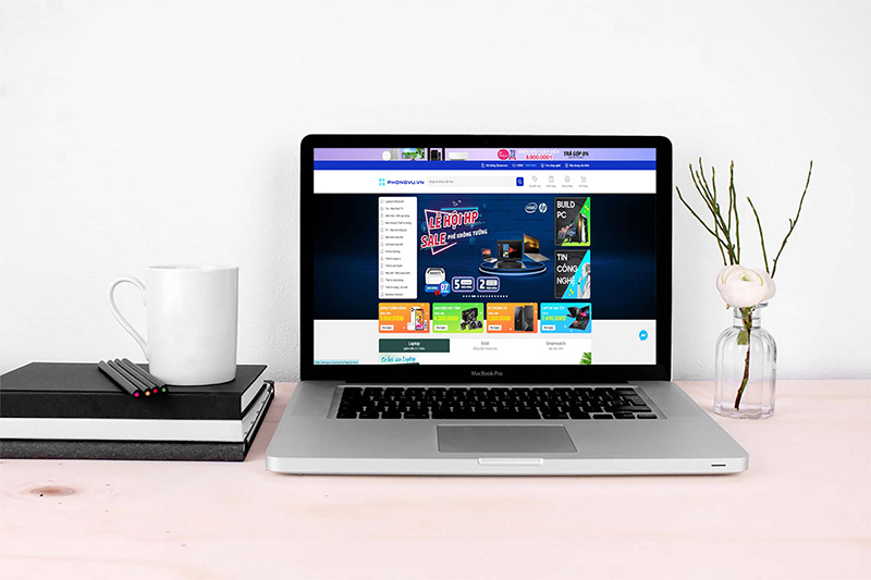 thiết kế website bán máy tính 2