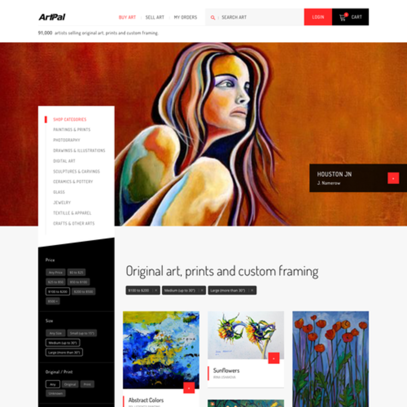 thiết kế website mỹ thuật 5