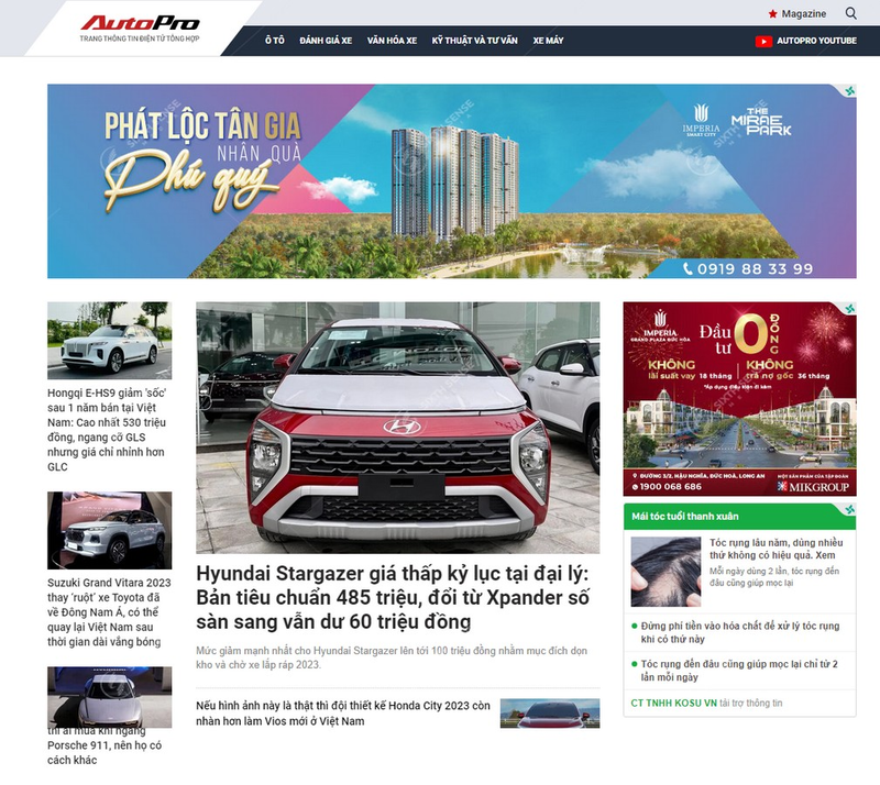 Giới thiệu về trang báo điện tử Autopro.com