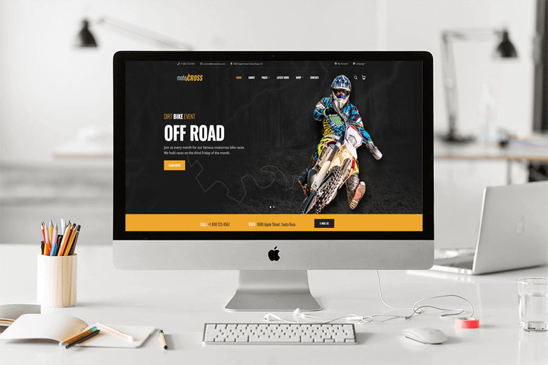 thiết kế website xe máy 1